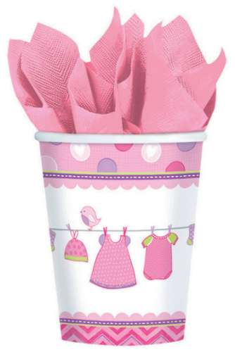 Baby Shower Girl Cups - Click Image to Close